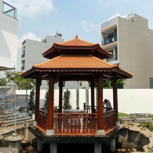 Nhà gỗ lục giác