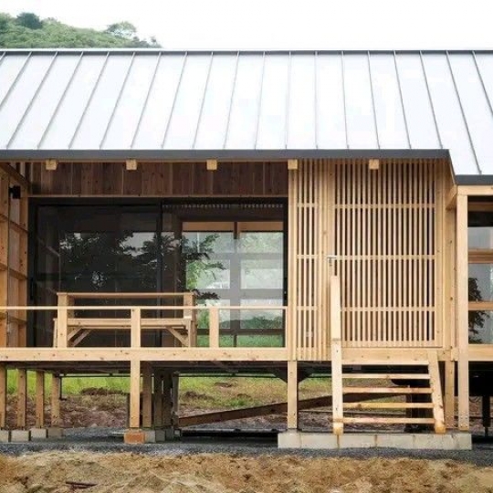 Nhà gỗ Hiện Đại 01